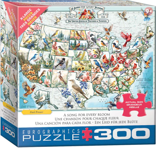 Song for Every Bloom Jigsaw Puzzle - 300 pieces