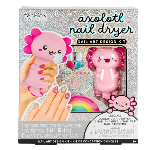 Axolotl Nail Dryer Nail Art Design Kit