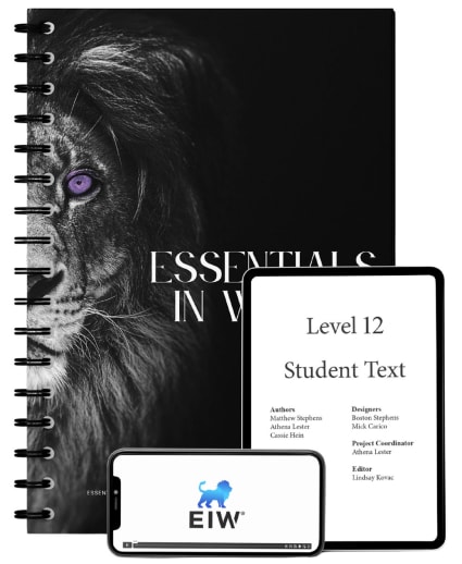 Essentials in Writing Level 12 Bundle (Textbook and Online Video Access)
