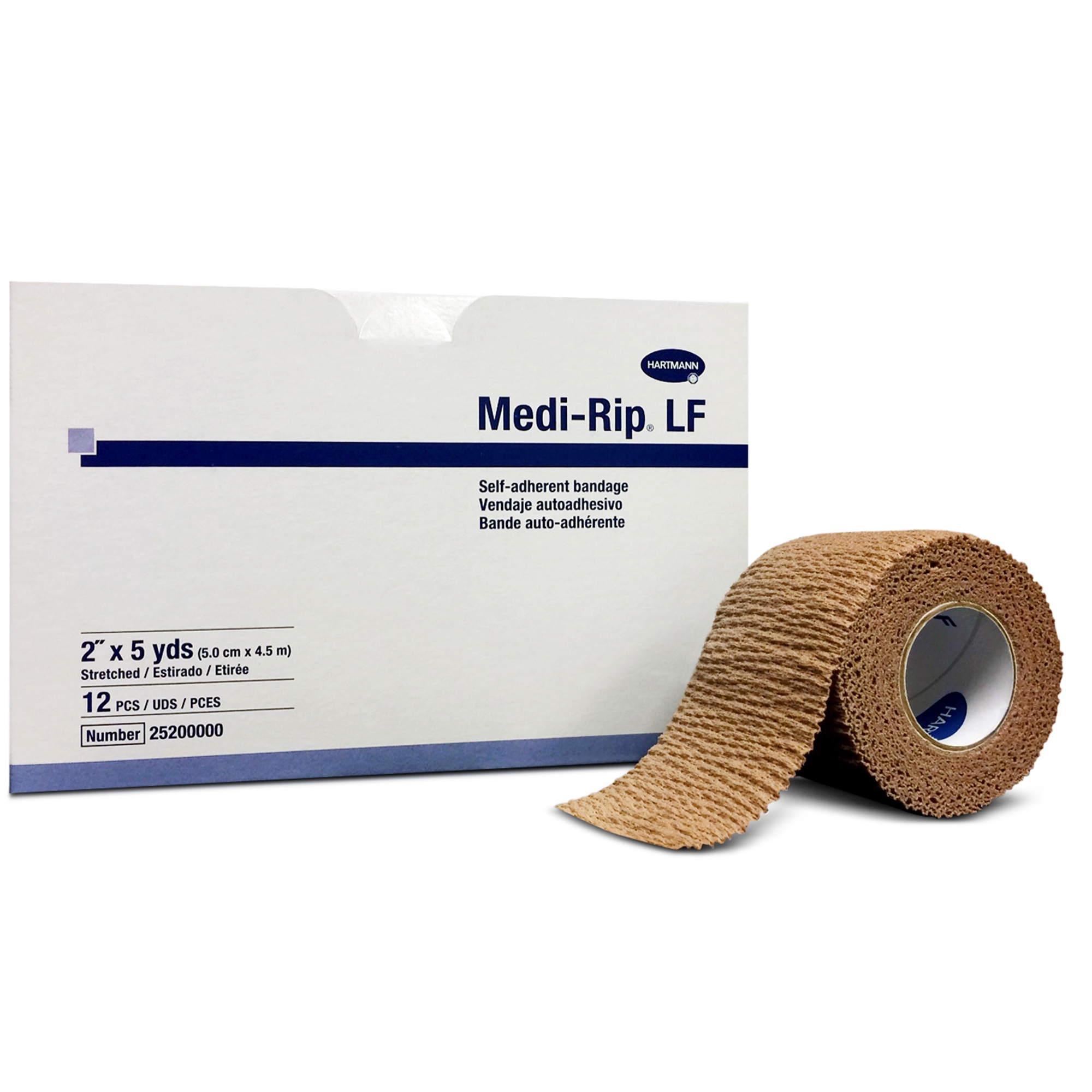 Medi-Rip Self-adherent Closure Cohesive Bandage, 2 Inch x 5 Yard MK 443866