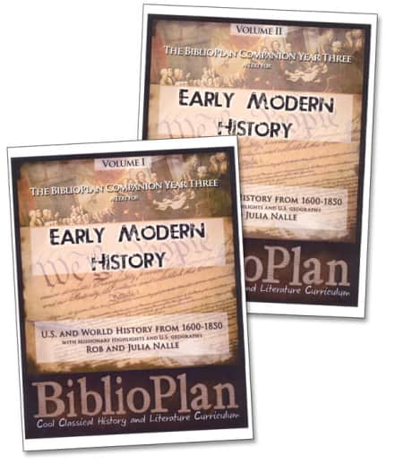 BiblioPlan: Early Modern History Companion - 2 Book Set (America & World from 1680-1850)