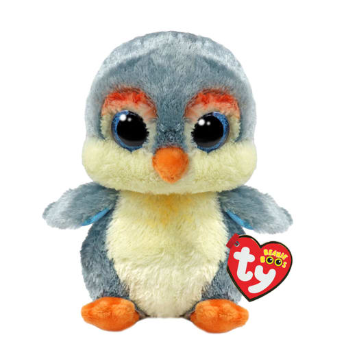 Fisher Penguin Beanie Boo 8"