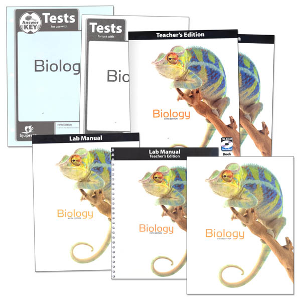 BJU Press Biology Grade 10 Homeschool Kit, 5th Edition
