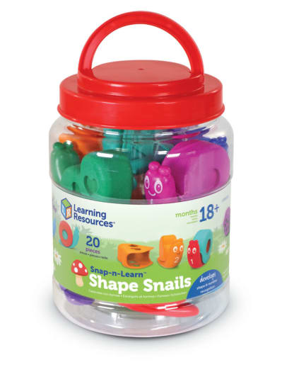 Snap-n-Learn Shape Snails