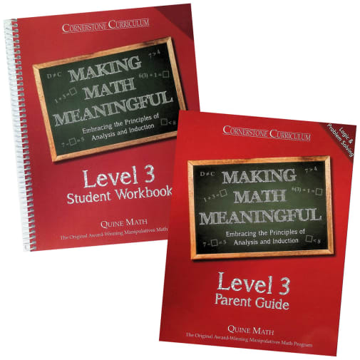 Making Math Meaningful 3 Parent/Teacher Combo Set (Revised Editions)