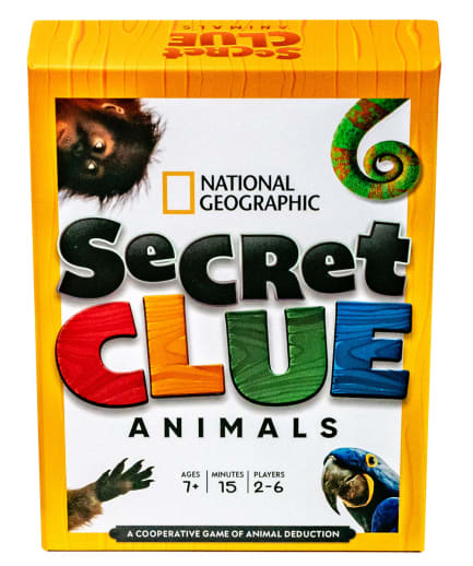 National Geographic Secret Clue Game - Animals