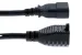 AC Power Cord, C14 to 5-15R, 16 AWG, 1ft