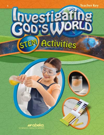 Abeka Investigating God's World STEM Activities Key