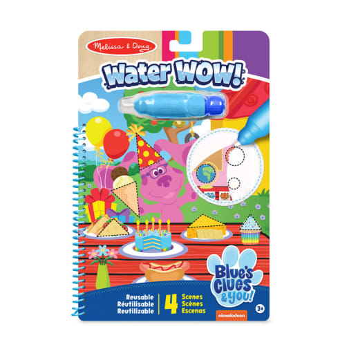 Melissa & Doug Blues Clues Water Wow Shapes and Colors
