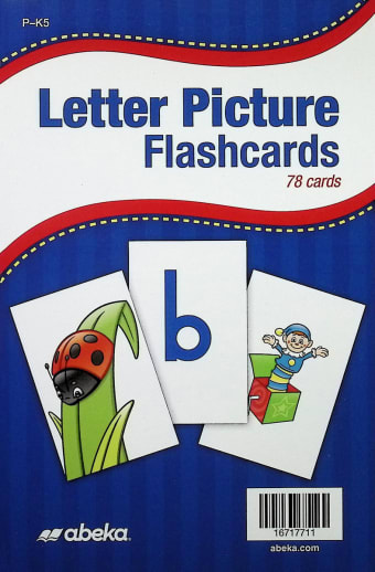 Abeka Letter Picture Flashcards