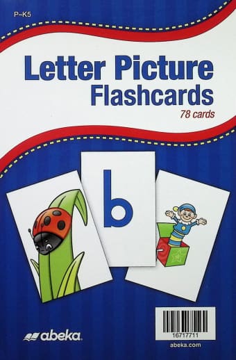 Abeka Letter Picture Flashcards