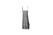 Gruber 4ft Cable Management End Mount Channel, Black