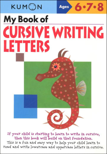 My Book of Cursive Writing: Letters