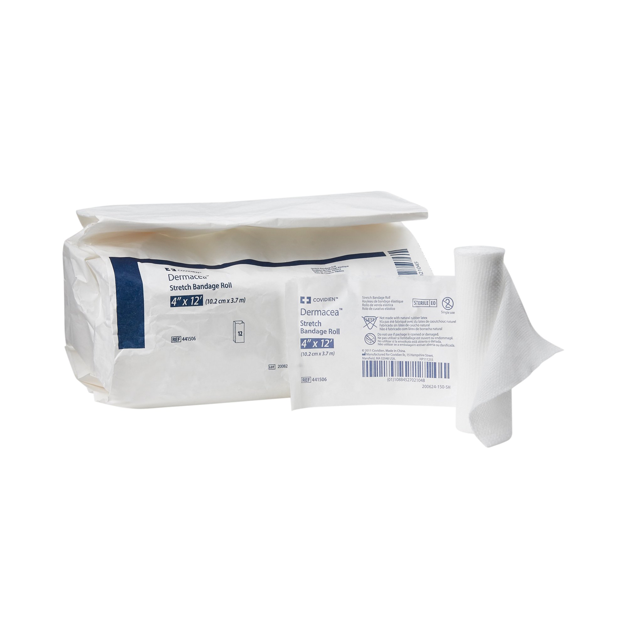 Dermacea Sterile Conforming Bandage, 4 Inch x 4-1/10 Yard, 1-Ply MK 529110