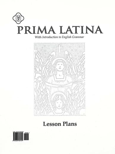 Memoria Press Prima Latina Lesson Plans