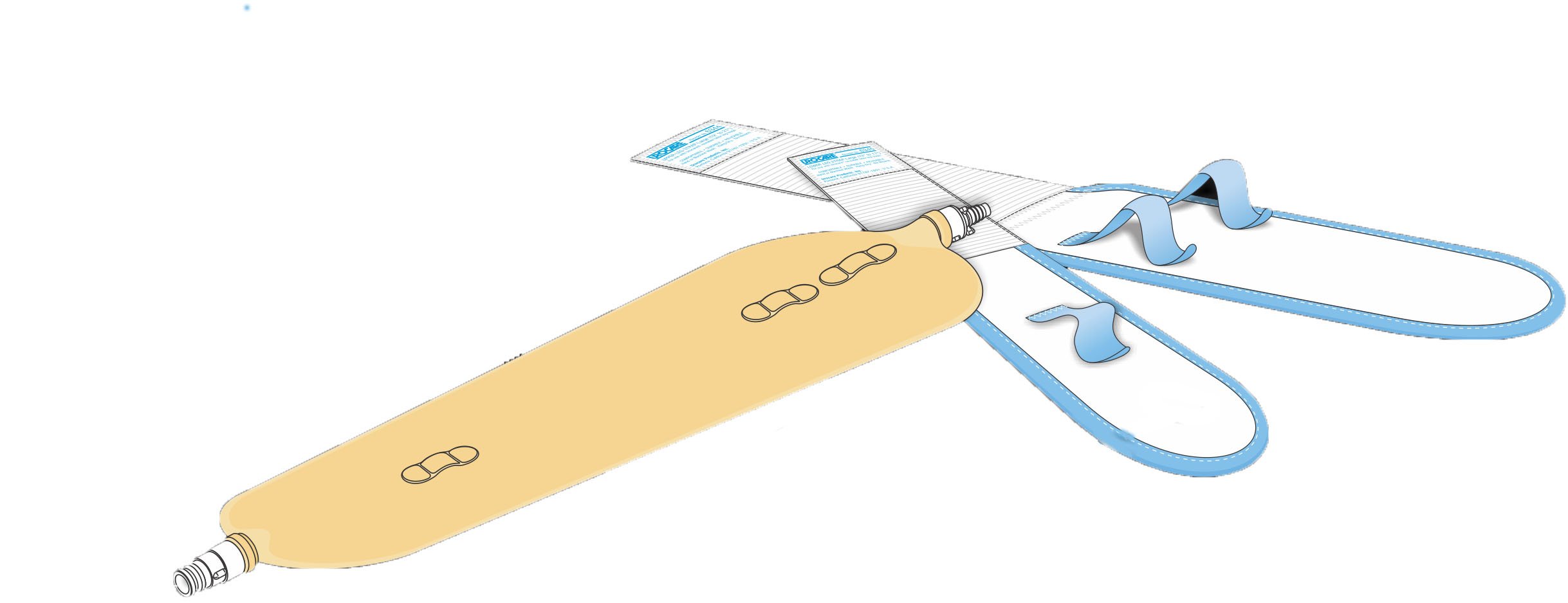 Urocare Long-Slim Leg Bag MK 1002635