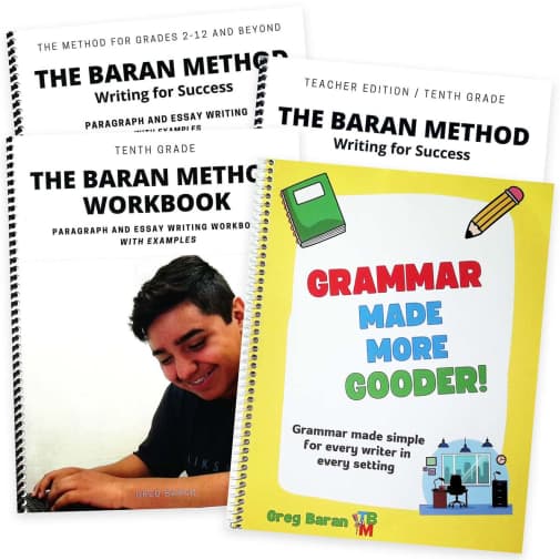 Baran Writing Method Complete Set Grade 10