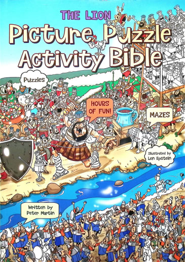 Lion Picture Puzzle Activity Bible