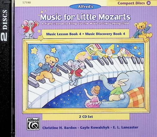 Music for Little Mozarts CDs for Book 4