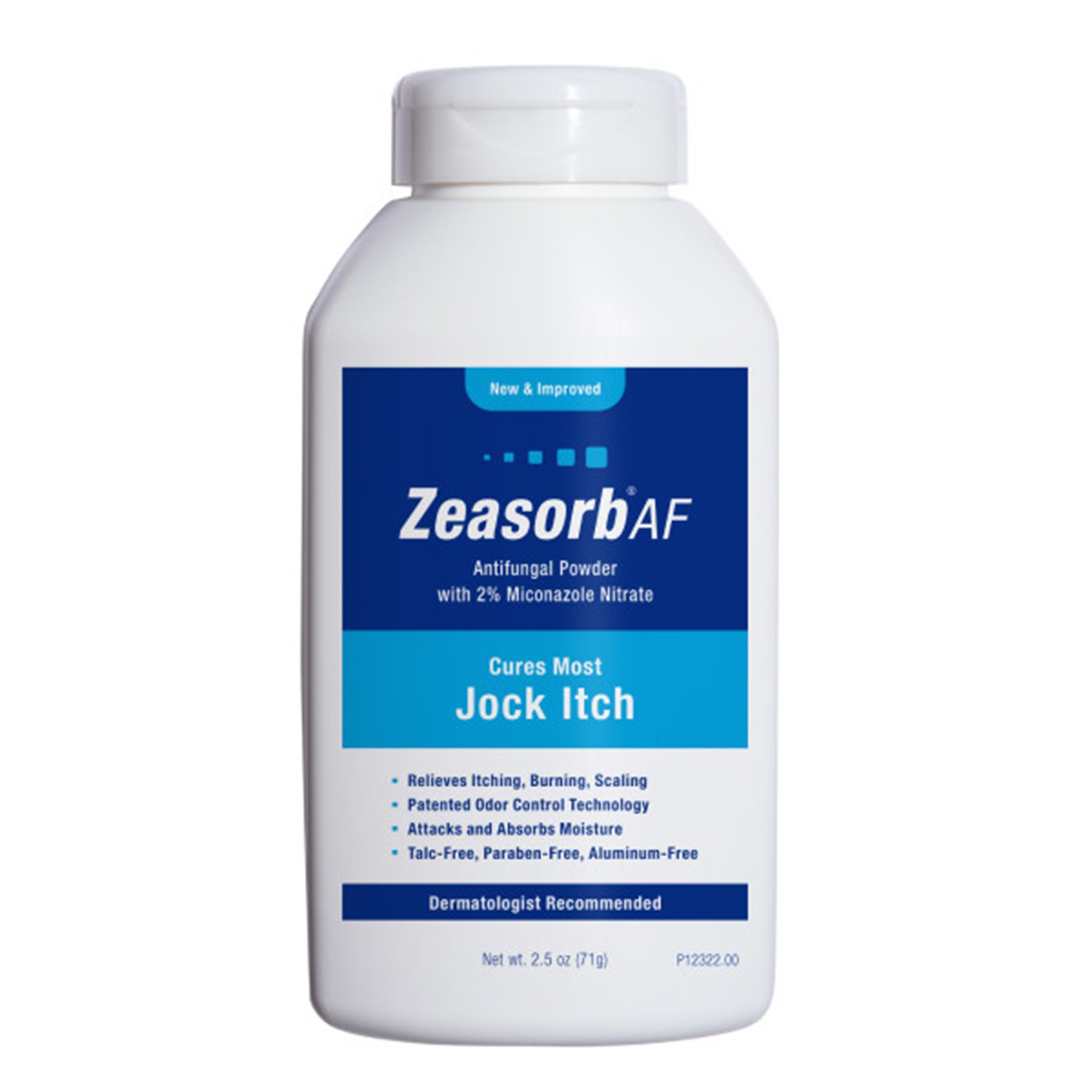 Zeasorb AF Antifungal Treatment Super Absorbent Powder MK 1148772