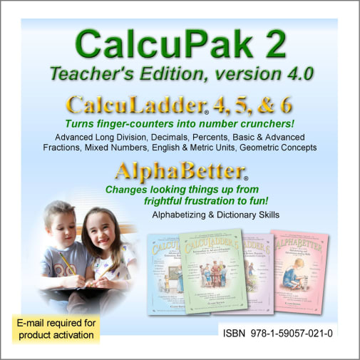 CalcuPak 2 Teacher's Edition CD-ROM