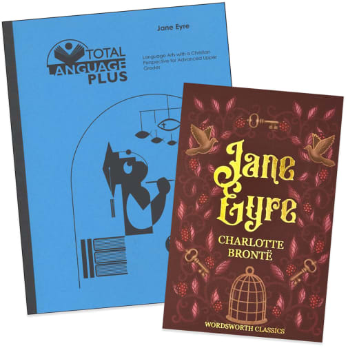 Jane Eyre: Total Language Plus Study Guide and Book