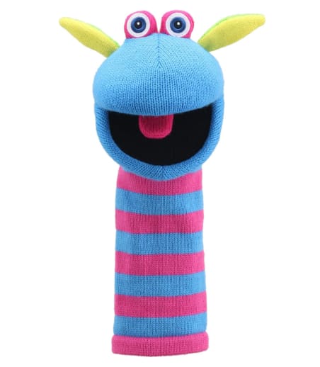 Knitted Puppet - Scorch