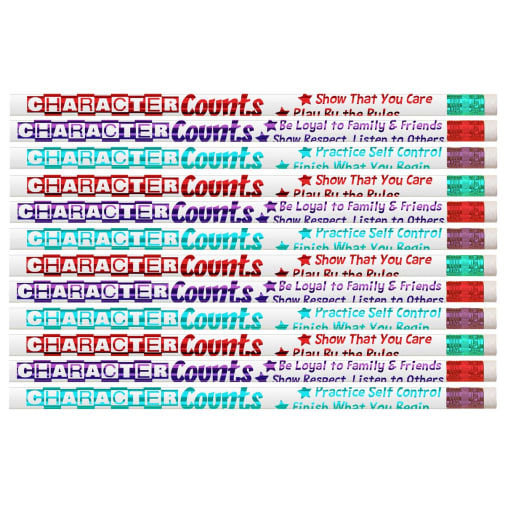 Character Counts Pencils (dozen)