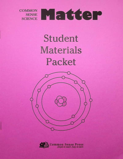 Common Sense Science: Matter Student Materials Packet