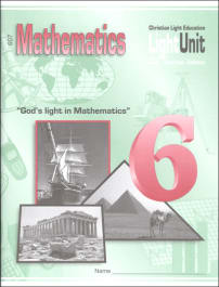 Carolina Light Math Science Christian Light Math LightUnit 607 Sunrise Edition