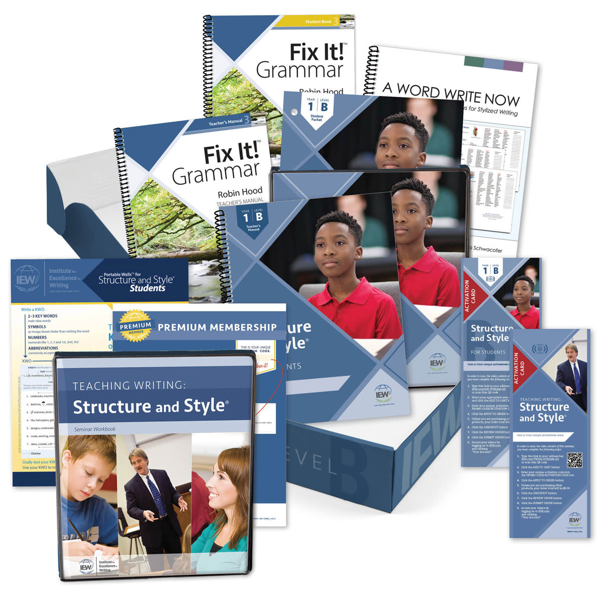 Structure and Style for Students: Year 1 Level B Premier (Forever Streaming)
