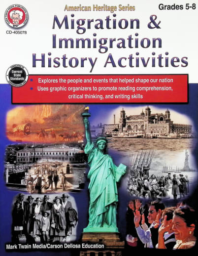 Migration & Immigration History Activities (American Heritage Series)