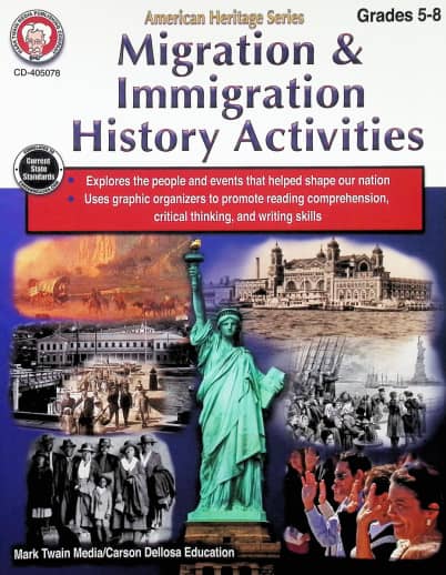 Migration & Immigration History Activities (American Heritage Series)