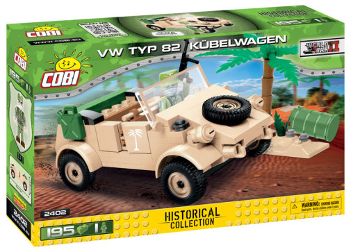 COBI Kubelwagen Type 82 -195 pcs (Small Army WWII)
