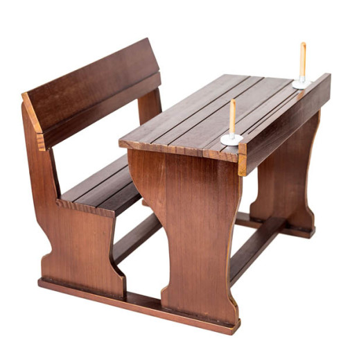 School Desk Little House Dolls Accessories
