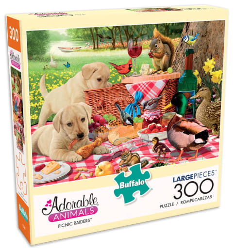 Buffalo Games Picnic Raiders Puzzle (300 large pieces)