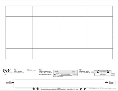 Identification Wristband with Extender DataMate MK 630121