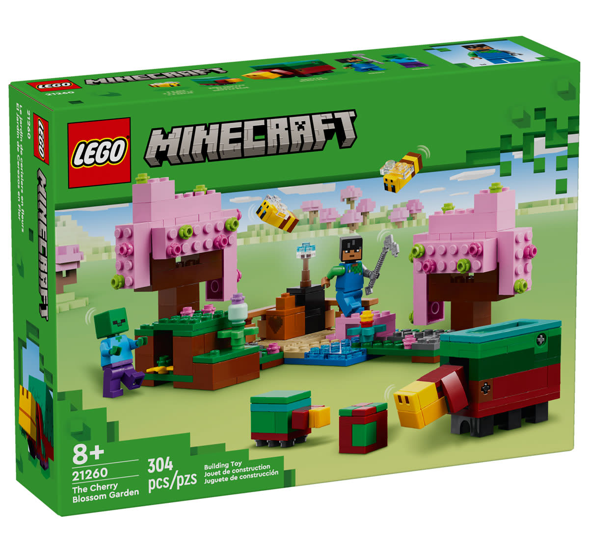 LEGO Minecraft Cherry Blossom Garden (21260)