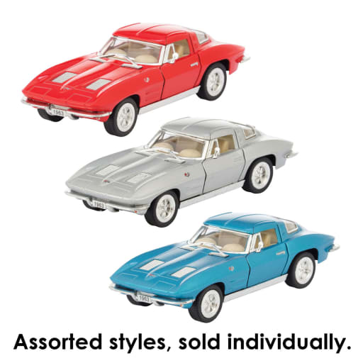 Pull Back Motors - 1963 Corvette Sting Ray