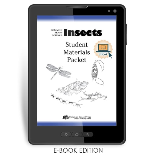 Common Sense Science: Insects Student Materials Packet e-book