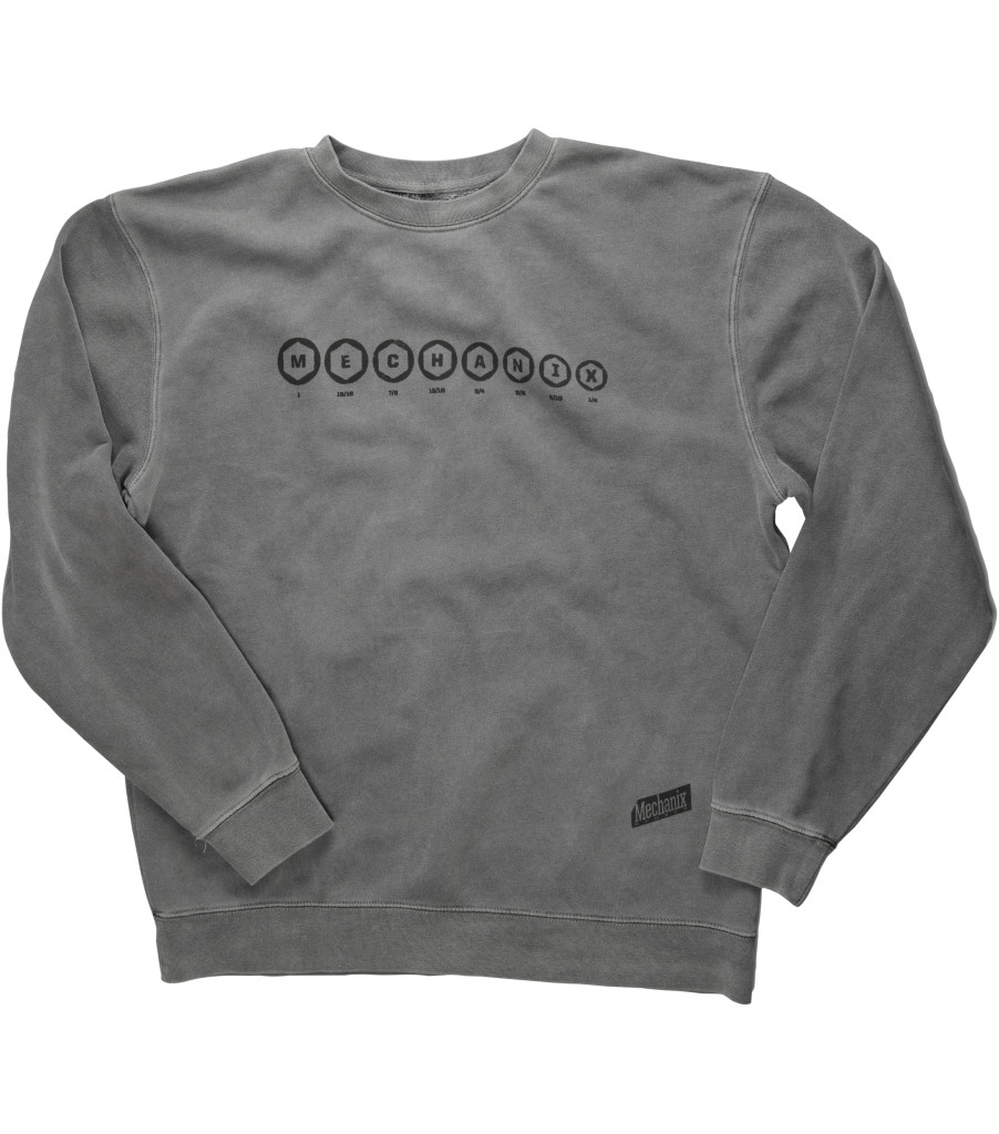 Socket Crew Sweatshirt, Charcoal, large image number 0