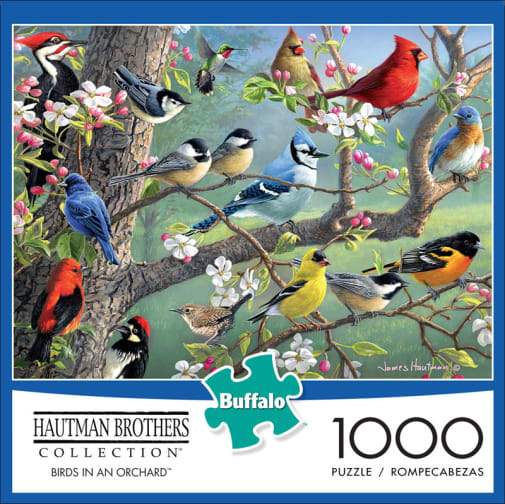 Buffalo Games Birds in an Orchard Puzzle (1000 pieces)
