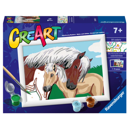 Ravensburger Creart Paint by Number - Mother and Foal (5x7)