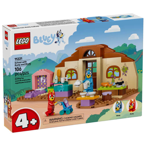 LEGO Bluey School with Rusty and Bluey (11221)