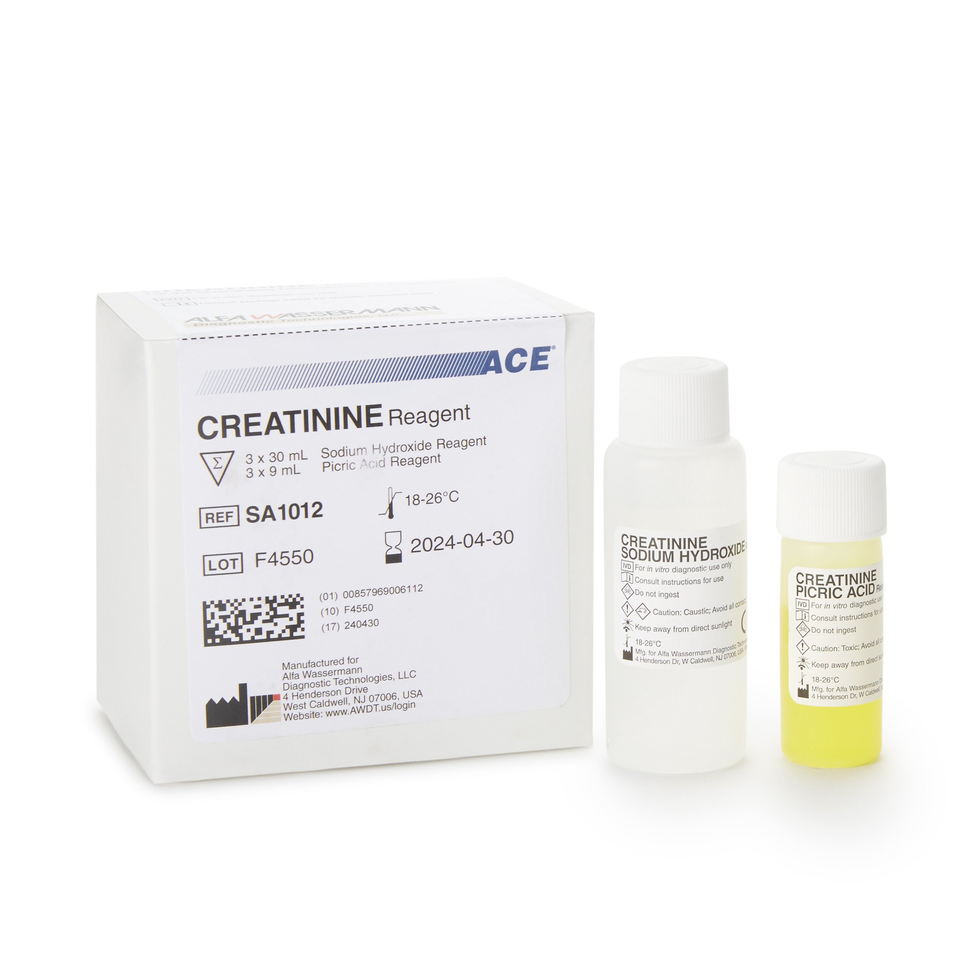 Ace General Chemistry Reagent, Creatinine test MK 293597