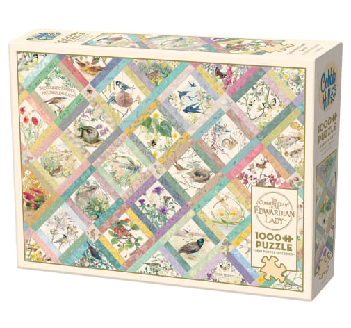 Cobble Hill Country Diary Quilt Puzzle (1000 piece)