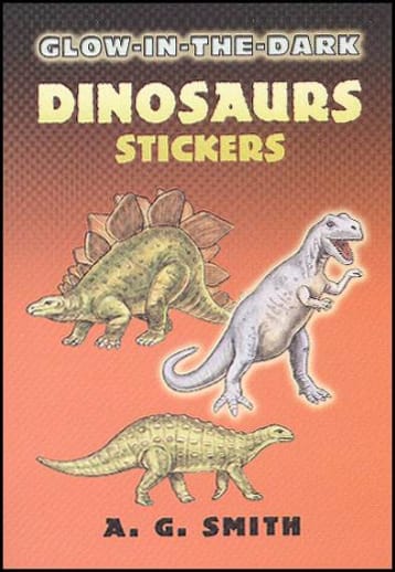 Glow-In-The-Dark Dinosaurs Stickers