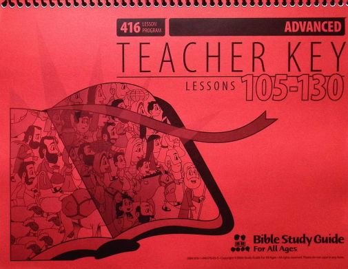 Advanced Teacher Key for Lessons 105-130