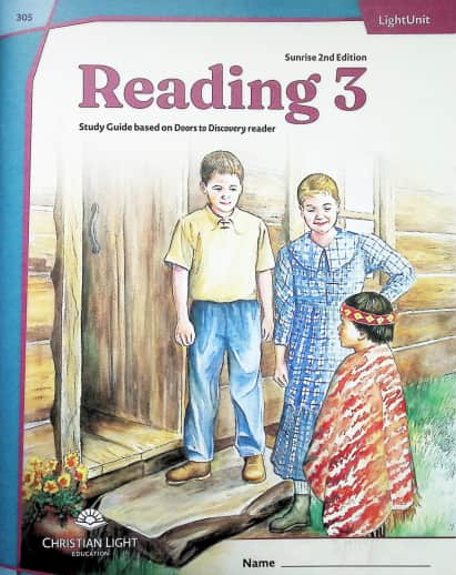 Christian Light Doors to Discovery Reading 305 LightUnit Sunrise 2ED