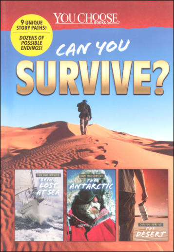 You Choose: Can You Survive Collection (Lost at Sea, Antarctic, and Desert)